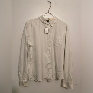 Nwt gap stretch pale green button up shirt size xl